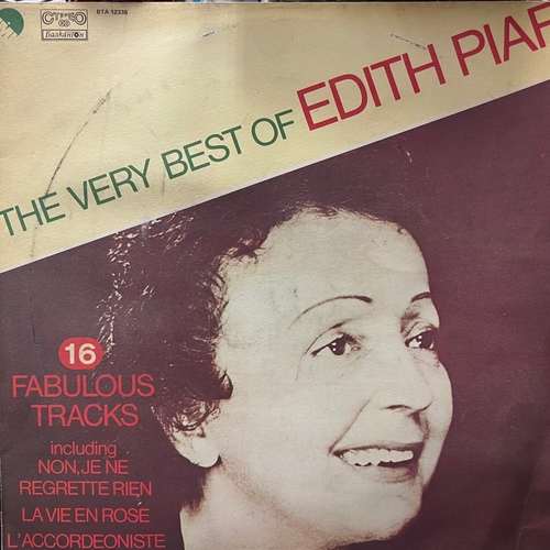 Edith Piaf ‎– The Very Best Of