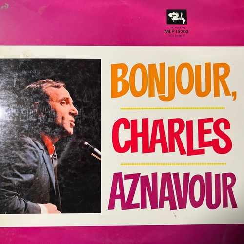 Charles Aznavour – Bonjour, Charles Aznavour