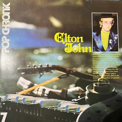 Elton John – Pop Chronicle