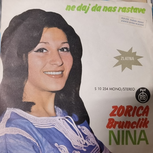 Zorica Brunclik Nina – Ne Daj Da Nas Rastave