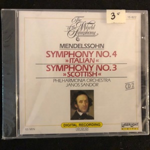 Mendelssohn - Symphony No.4 - Symphony No.3
