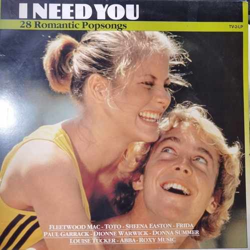 Various – I Need You - 28 Romantic Popsongs