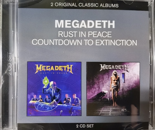 Megadeth – Rust In Peace / Countdown To Extinction