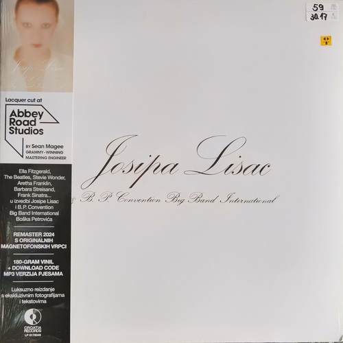 Josipa Lisac & B. P. Convention Big Band International* – Josipa Lisac & B. P. Convention Big Band International