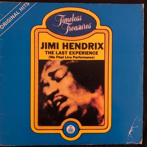 Jimi Hendrix ‎– The Last Experience (His Final Live Performance)