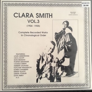 Clara Smith ‎– Vol. 3 (1924-1925) Complete Recorded Works In Chronological Order