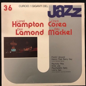 Lionel Hampton, Chick Corea, Don Lamond, Billy Mackel ‎– I Giganti Del Jazz Vol. 36