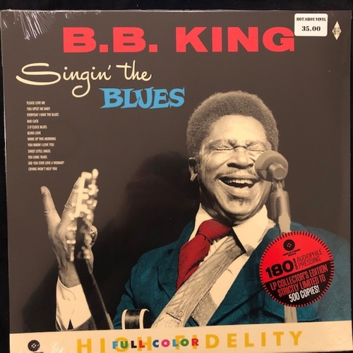 B.B. King ‎– Singin' The Blues