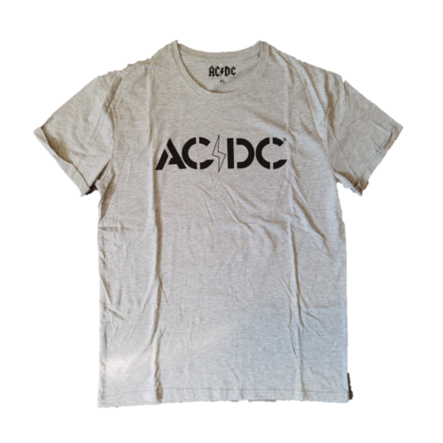 Сива Тениска AC/DC