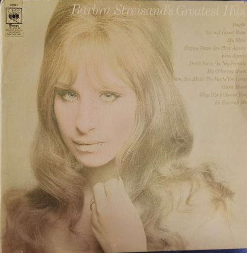 Barbra Streisand ‎– Barbra Streisand's Greatest Hits