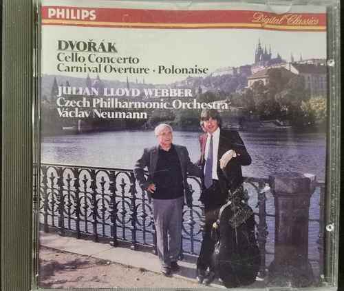 Dvořák/ Julian Lloyd Webber / Czech Philharmonic Orchestra / Václav Neumann – Cello Concerto / Carnival Oberture / Polonaise
