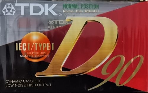 Празна Аудио Касетка TDK IEC I/Type I D90