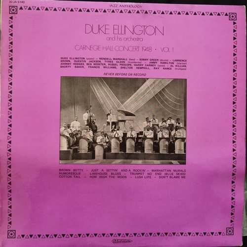 Duke Ellington And His Orchestra – Carnegie Hall Concert 1948, Vol 1