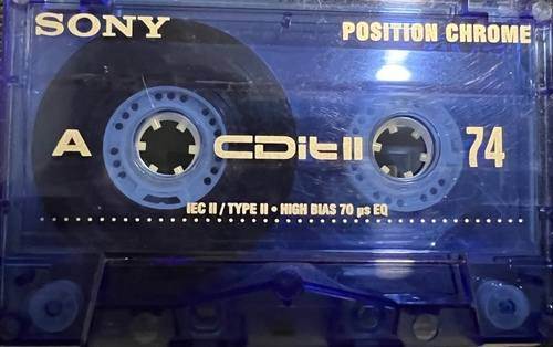 Употребявани Аудиокасетки Sony CDIT II 74 - Chromdioxid