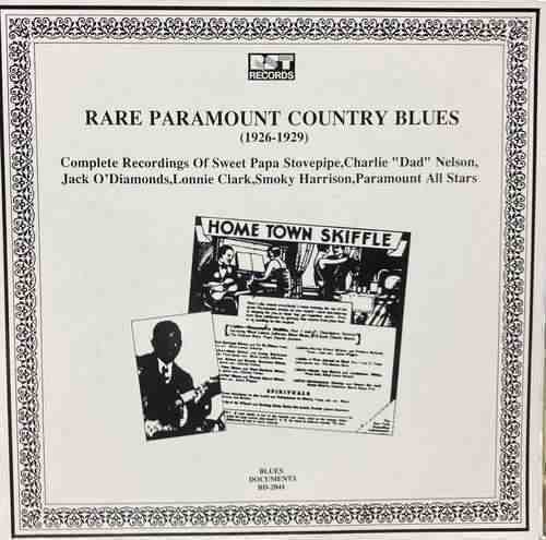 Various ‎– Rare Paramount Country Blues (1926-1929)