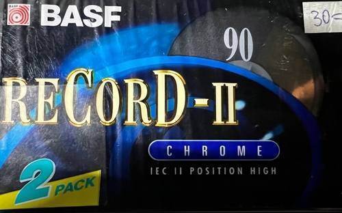 Празна Аудио Касетка BASF Chrome Record - II 90