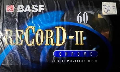 Празна Аудио Касетка BASF Chrome Record - II 60