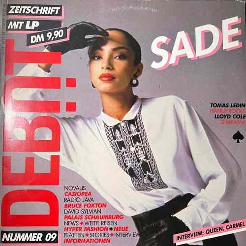 Sade - Various – Debüt Zeitschrift Mit LP Nummer 09