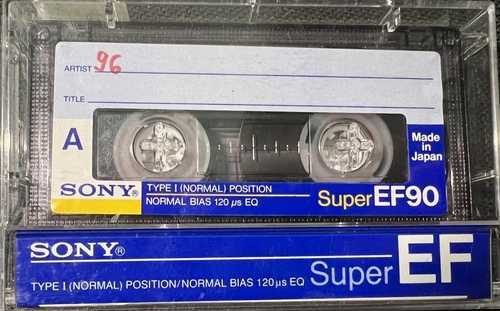 Празна Аудио Касетка Sony EF60 Super