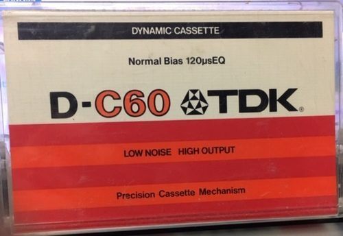 Употребявани Аудиокасетки TDK D-C60