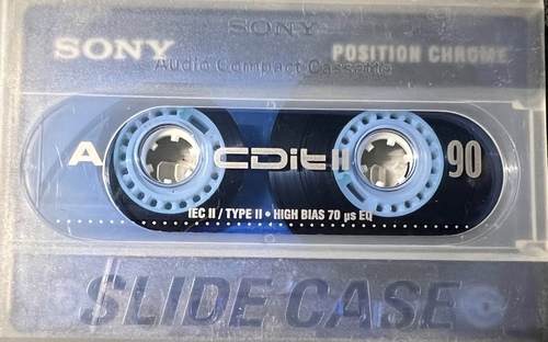 Празна Аудио Касетка Sony CDITII 90