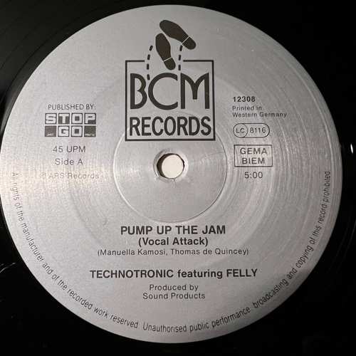 Technotronic Featuring Felly Pump Up The Jam