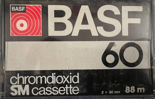 Употребявани Аудиокасетки BASF SM60 Chromdioxid