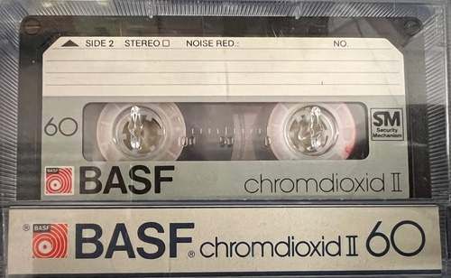 Употребявани Аудиокасетки BASF Chromdioxid II 60