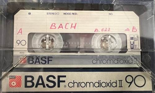 Употребявани Аудиокасетки BASF Chromdioxid II 90