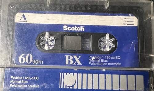 Употребявани Аудиокасетки Scotch BX60
