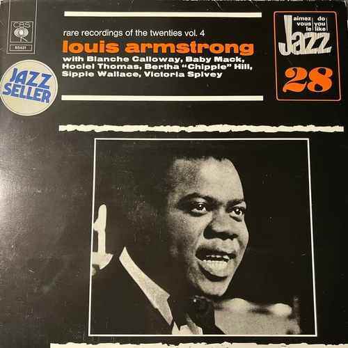Louis Armstrong With Blanche Calloway, Baby Mack, Hociel Thomas, Bertha Chippie Hill, Sippie Wallace, Victoria Spivey – Rare Recordings Of The Twenties Vol. 4