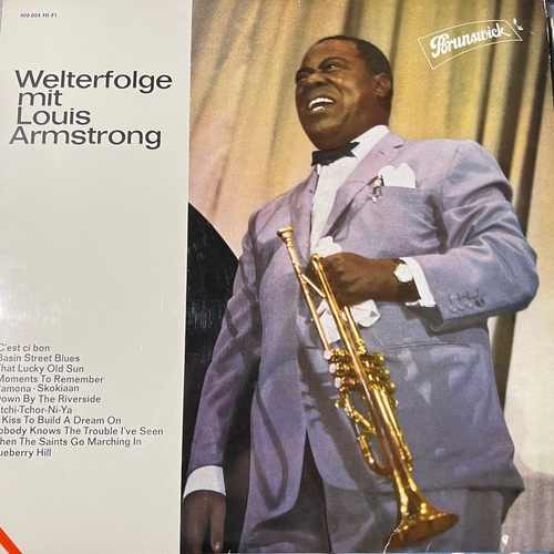Louis Armstrong – Welterfolge Mit Louis Armstrong