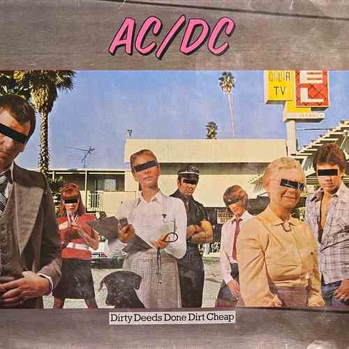 AC/DC ‎– Dirty Deeds Done Dirt Cheap