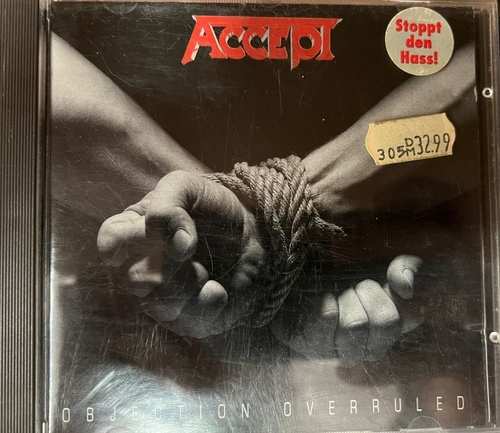 Accept – Objection Overruled