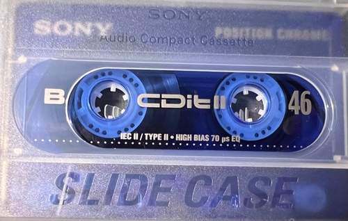 Употребявани Аудиокасетки Sony CDIT II 46 Хромдиоксид