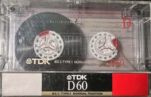 Употребявани Аудиокасетки TDK D60