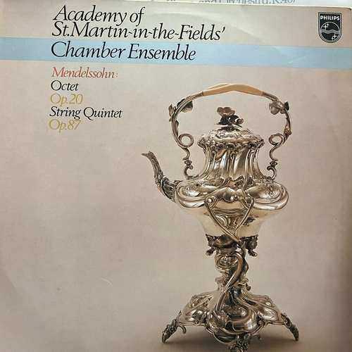 Mendelssohn, Academy Of St. Martin-in-the-Fields Chamber Ensemble – Octet Op. 20 / String Quintet Op. 87