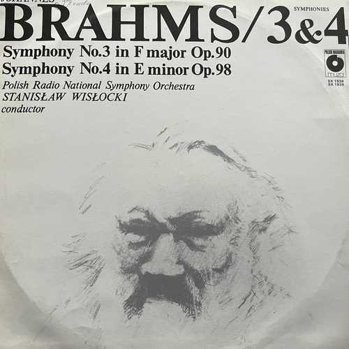 Johannes Brahms, Polish Radio National Symphony Orchestra, Stanisław Wisłocki – Symphonies 3 & 4