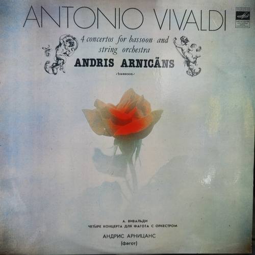 Antonio Vivaldi - Andris Arnicāns – 4 Concertos For Bassoon And String Orchestra