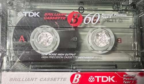 Употребявани Аудиокасетки TDK B60