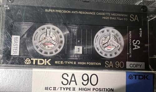 Употребявани Аудиокасетки TDK SA90