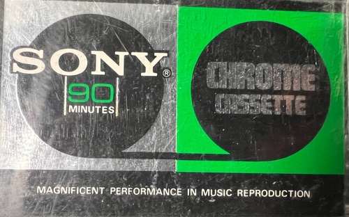 Употребявани Аудиокасетки Sony Chrome C-90CR