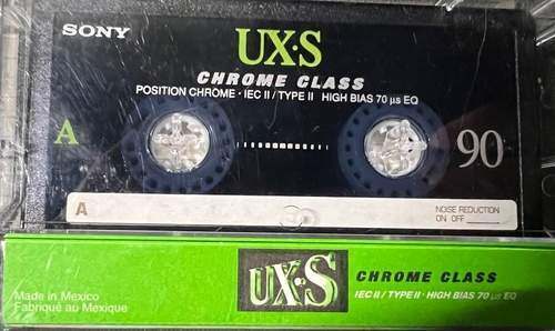Употребявани Аудиокасетки Sony Chrome UX.S 90