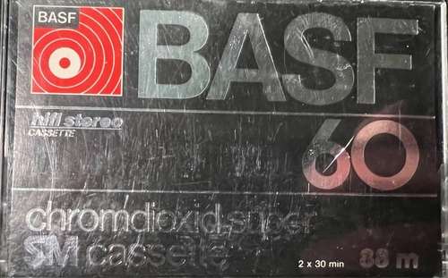 Употребявани Аудиокасетки BASF SM Chromdioxid Super 60