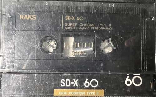 Употребявани Аудиокасетки Raks SD-X 60