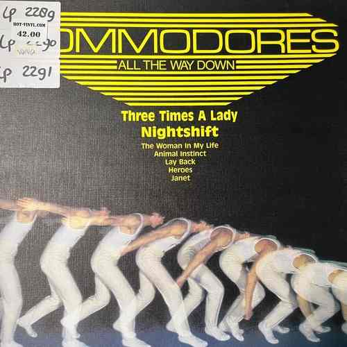 Commodores – All The Way Down - 3LP Box Set